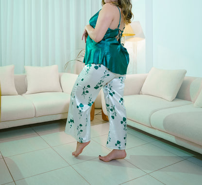 Pyjama BABAYDOLL pantalon avec motif